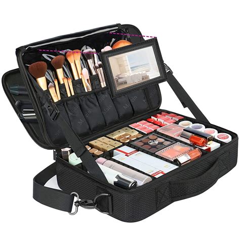 best designer makeup bags|professional makeup bag with compartments.